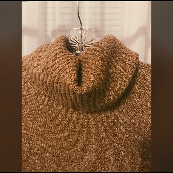 Gold Sweater Dress - Picture 2 of 3